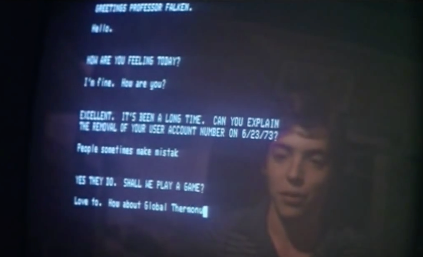 WarGames Blooper