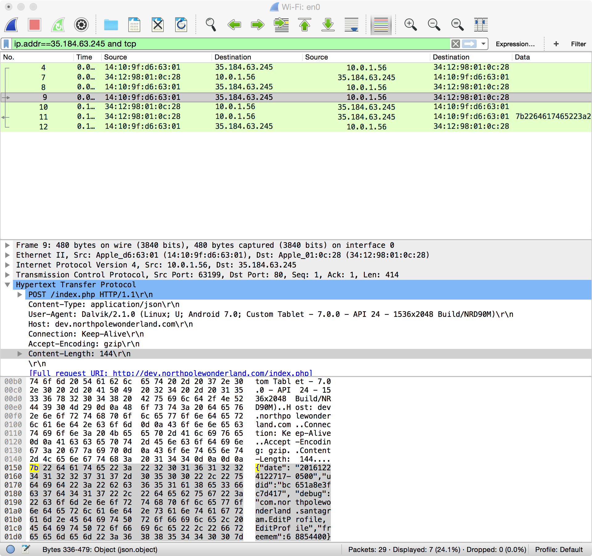 Wireshark Capture